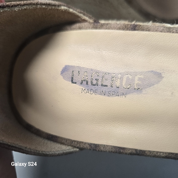 L'agence Elysee Espadrille Platform Sandals Cheetah Size 37.5/US 7.5 New - Picture 10 of 12